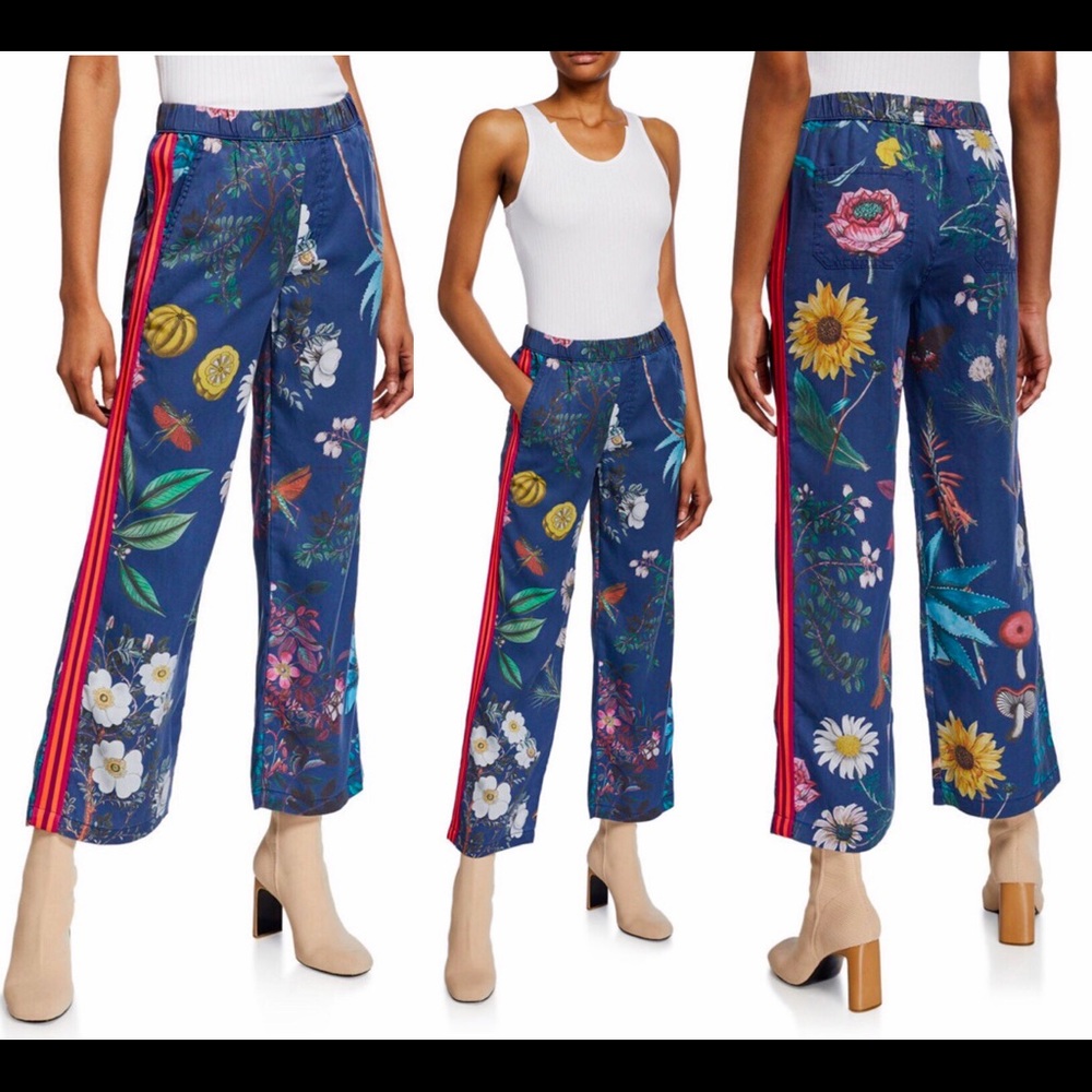 NEW MOTHER QUICKIE GREASER FLOWER PANTS JEANS